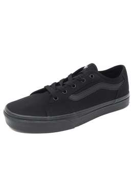 Vans: Чёрные кроссовки 