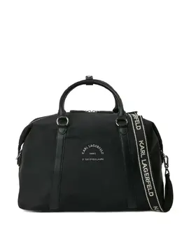 Karl Lagerfeld: Чёрная сумка-шоппер  Rue St Guillaume