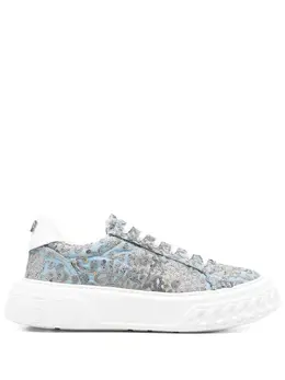 Casadei: Светлые кроссовки 