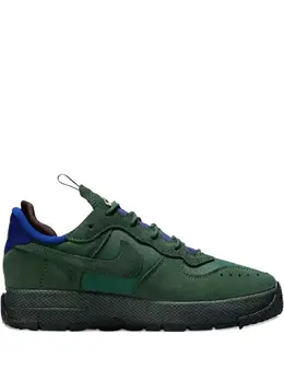 Nike: Тёмные кроссовки  Air Force 1
