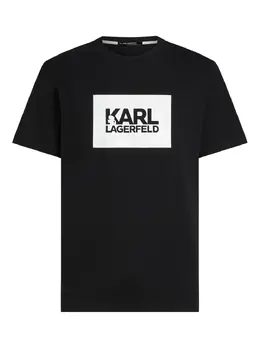 Karl Lagerfeld: Чёрная футболка 