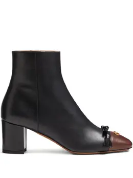 Valentino Garavani: Чёрные ботинки 
