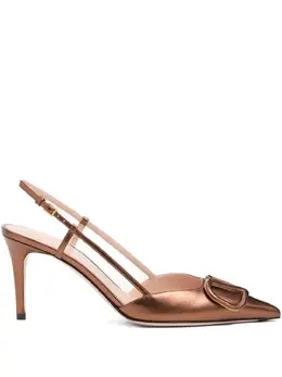 Valentino Garavani: Коричневые туфли 
