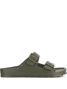 Birkenstock: Сандалии  Arizona Eva цвета хаки