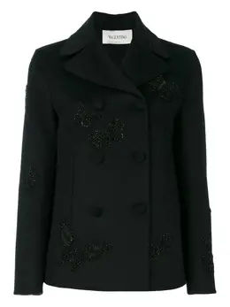 Valentino: Чёрное пальто 