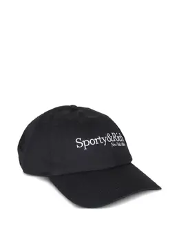 Sporty & Rich: Чёрная кепка 
