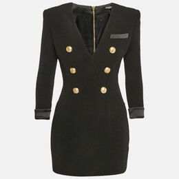 Balmain: Чёрное платье 