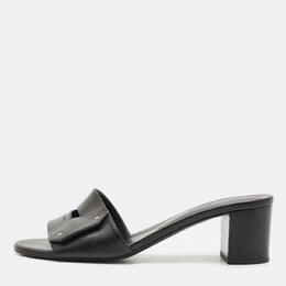 Hermes: Чёрные сандалии 