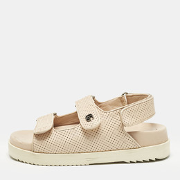 Gucci: Розовые сандалии  Double G