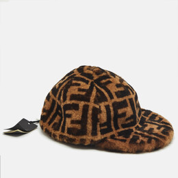 Fendi: Коричневая кепка  Zucca