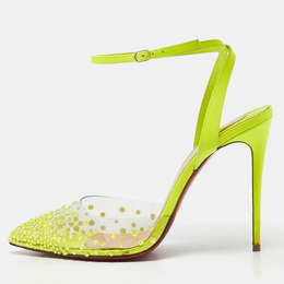 Christian Louboutin: Зелёные туфли 