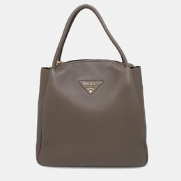 Prada: Коричневая сумка 