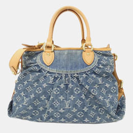 Louis Vuitton: Голубая сумка 