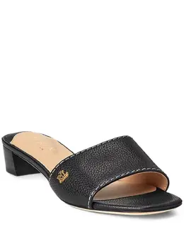 Lauren Ralph Lauren: Чёрные сандалии 