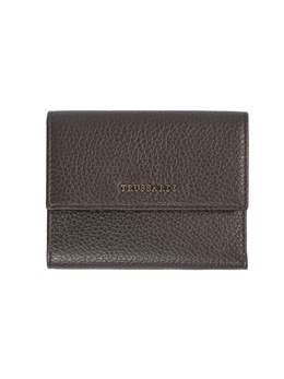 Trussardi: Коричневый кошелёк 