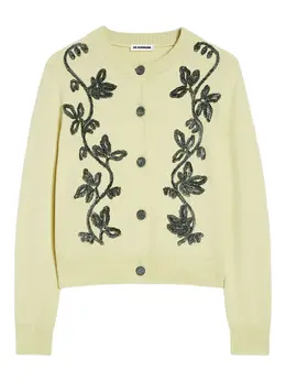 Jil Sander: Светлый кардиган 