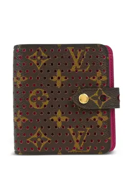 Louis Vuitton Pre-Owned: Коричневый кошелёк 