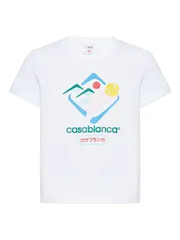 Casablanca: Футболка с принтом 