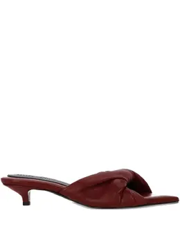 Carven: Красные сандалии 