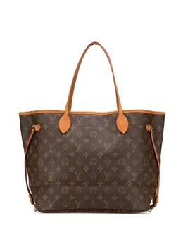 Louis Vuitton Pre-Owned: Коричневая сумка-шоппер 