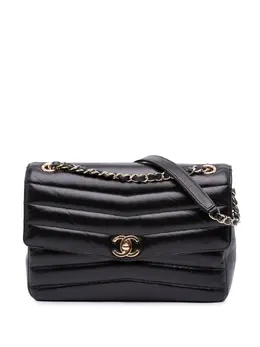 CHANEL Pre-Owned: Блестящая сумка 