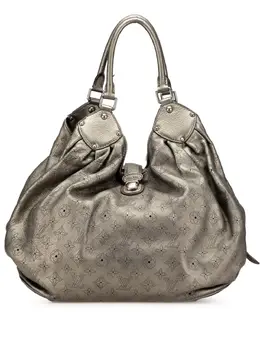 Louis Vuitton Pre-Owned: Серебристая сумка 