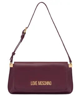 Love Moschino: Фиолетовая сумка 