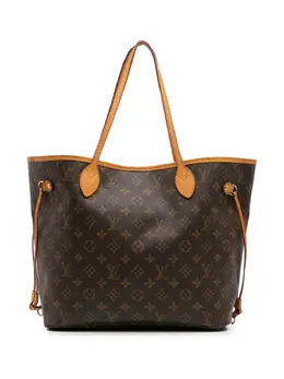 Louis Vuitton Pre-Owned: Коричневая сумка-шоппер 