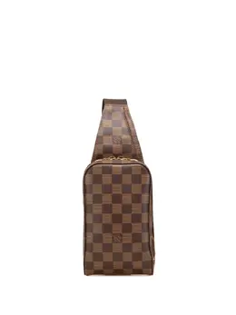 Louis Vuitton Pre-Owned: Коричневая сумка через плечо 