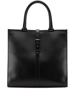 Gucci Pre-Owned: Чёрная сумка-шоппер 