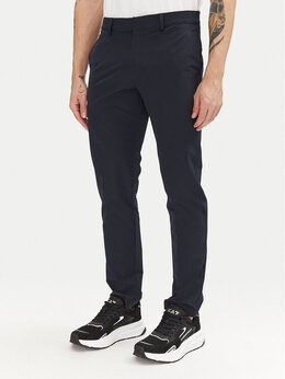 EA7 Emporio Armani: Синие брюки 