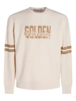 Golden Goose: Золотой свитшот 
