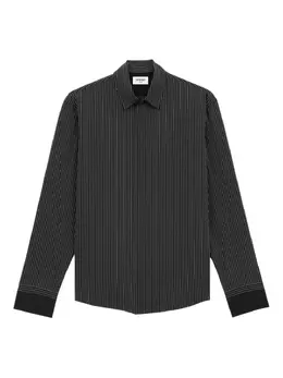 Saint Laurent: Рубашка в полоску 
