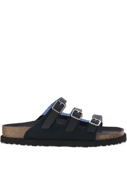 Birkenstock: Синие сандалии 