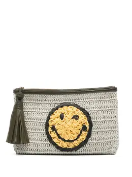 Anya Hindmarch: Белый клатч 