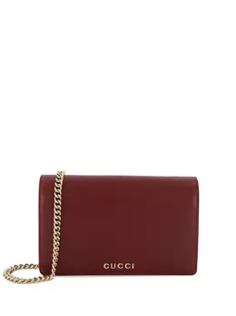 Gucci: Бордовый кошелёк 