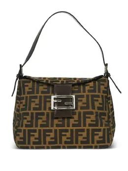 Fendi Pre-Owned: Коричневая сумка 