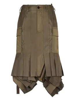 sacai: Плиссированная юбка 