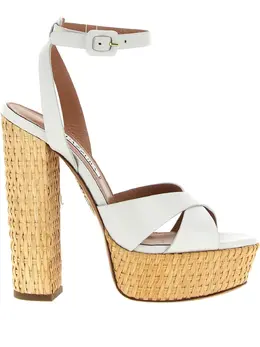 Aquazzura: Белые сандалии 