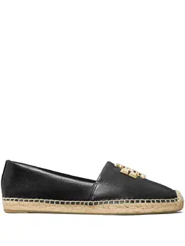 Tory Burch: Чёрные мокасины  Eleanor