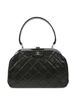 CHANEL Pre-Owned: Чёрная сумка 
