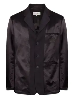 MM6 Maison Margiela: Атласные пиджаки 