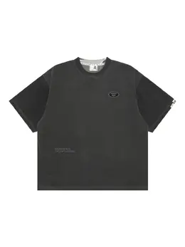 AAPE BY *A BATHING APE®: Тёмная футболка 