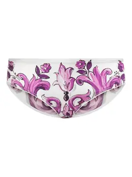 Dolce & Gabbana: Белые трусы 