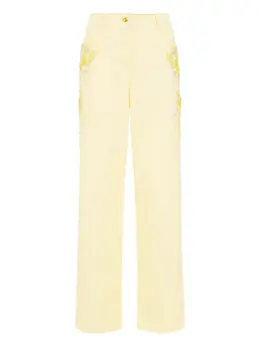 Elisabetta Franchi: Жёлтые брюки 