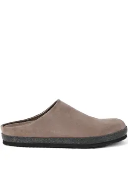 Brunello Cucinelli: Коричневые сабо  Monili