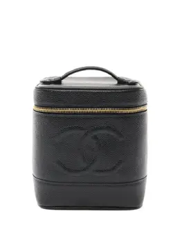 CHANEL Pre-Owned: Чёрная сумка 