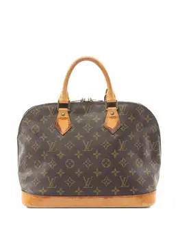 Louis Vuitton Pre-Owned: Коричневая сумка 