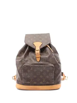 Louis Vuitton Pre-Owned: Коричневый рюкзак 