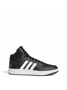 Adidas: Чёрные ботинки 